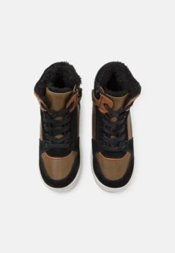 Friboo Leather - Sneakers Hoog - Multi-Coloured -Friboo 06d4dea80a5c46689bcff047c351f054