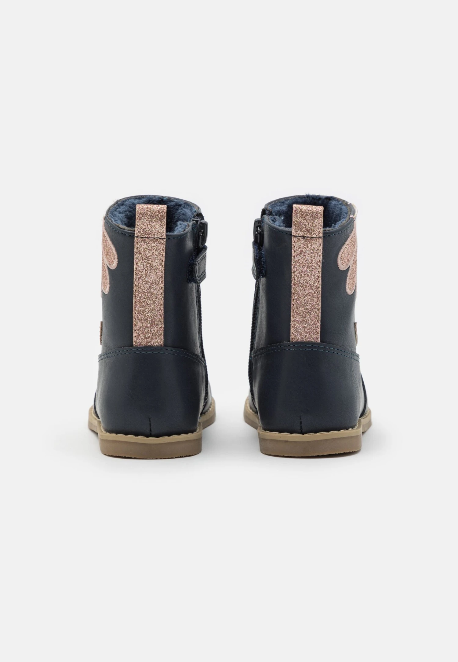 Friboo Korte Laarzen - Dark Blue 3 Friboo Korte Laarzen - Dark Blue - Afbeelding 3