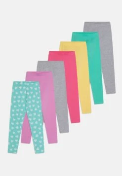 Friboo 42 Friboo 7 Pack - Legging - Multi-Coloured/Yellow/Purple