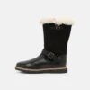 Friboo Leather - Snowboots- Black