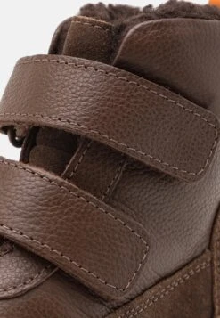 Friboo Leather - Korte Laarzen - Dark Brown -Friboo bfc9bf47c621492aa9fbedfaf2b810ca