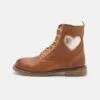 Friboo Leather - Veterboots - Cognac